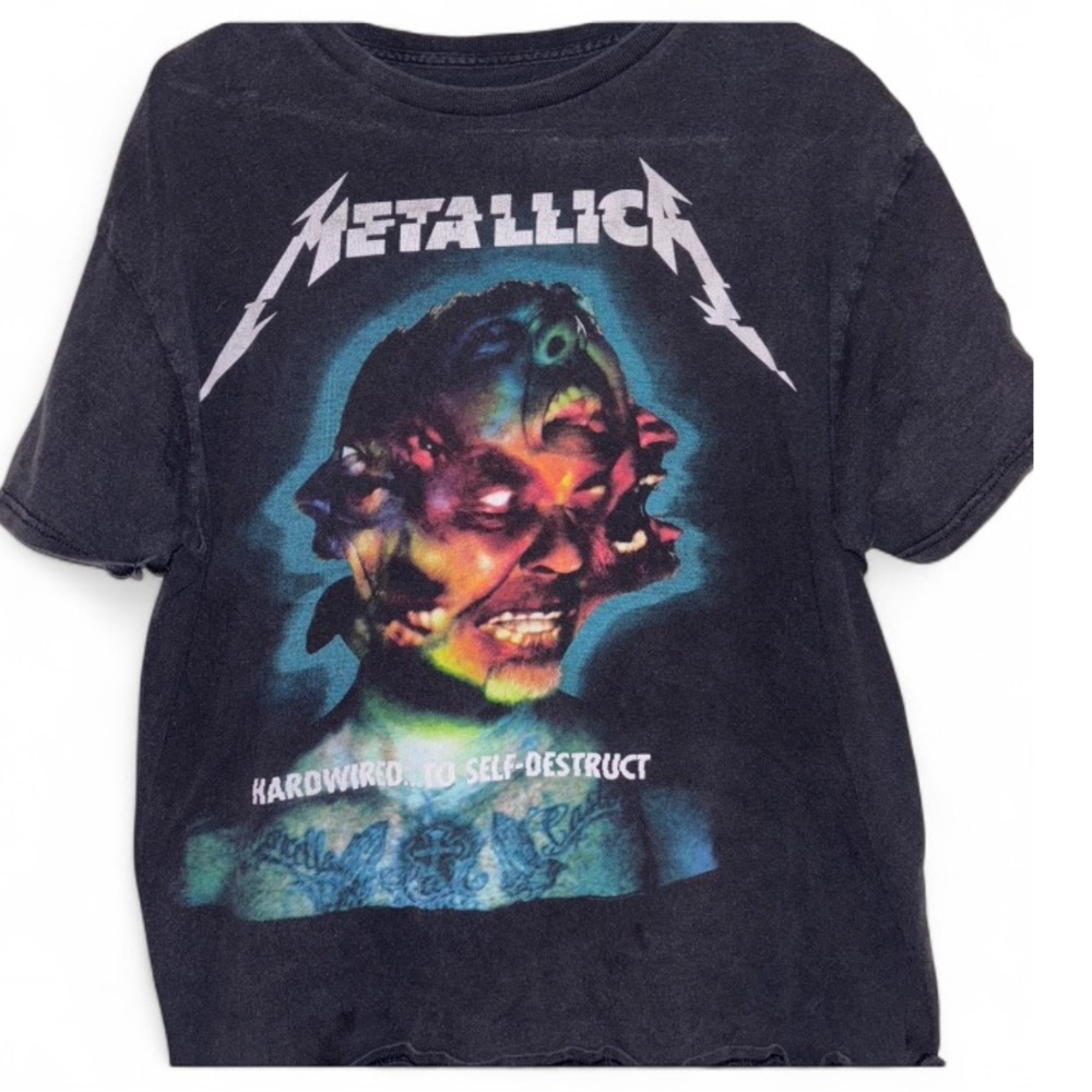 Metallica Hardwired to Self Destruct Band T-shirt Official Merch.Not A Reprint